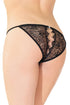 Sexy Subtle Eyelash String Waist Panty with Hollow-out
